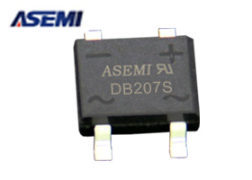 DB207S 台湾ASEMI原装正品贴片小方桥整流桥堆