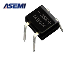 MB6M 台湾ASEMI品牌插件整流桥堆