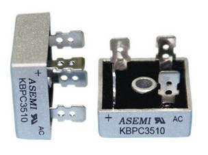 ASEMI方桥桥堆桥品参数详解之KBPC3510，质量好不好你来看