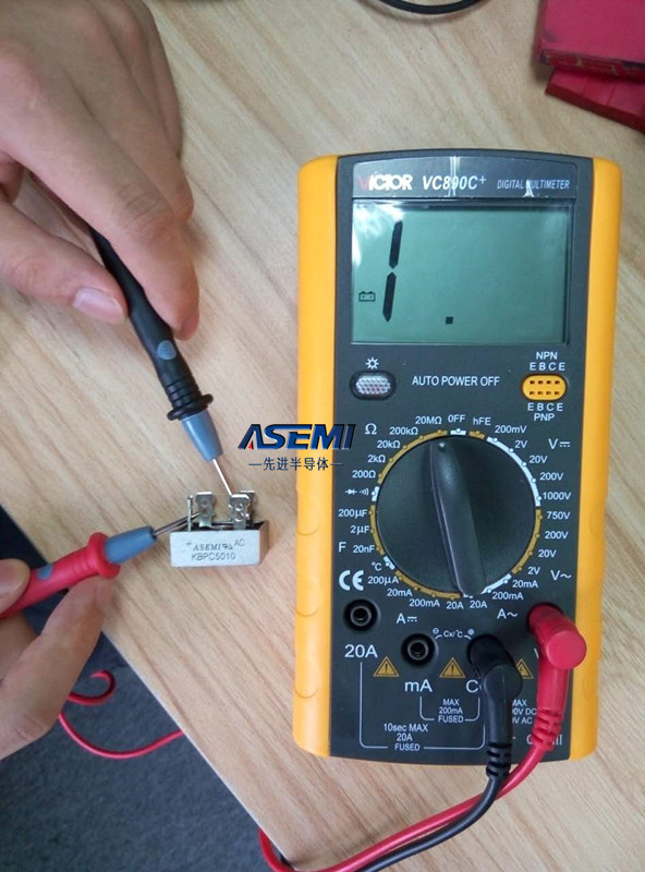 入手ASEMI，整流桥怎么测量好坏一站通！