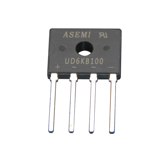 UD6KB100,整流桥UD6KB100，ASEMI半导体新款整流桥上市！