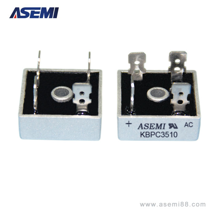 KBPC3510单相桥式整流电路及接法【ASEMI半导体】