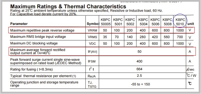  KBPC5010 会被击穿的三个诱因您都知道了吗？ 