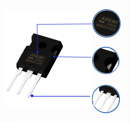  MBR30100PT 肖特基二极管应用电路防回流设计方案 