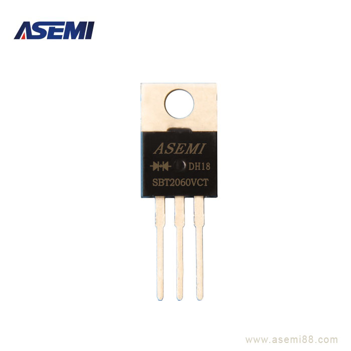 SBT2060VCT低压降肖特基二极管，ASEMI品牌详解