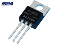 SF1606 ASEMI超快恢复二极管 台系原厂原装 16A600V插件220封装铁头 SF1606