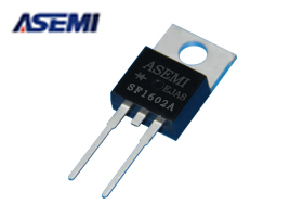 SF1602A ASEMI超快恢复二极管 台系品牌原厂原装 16A200V插件220封装铁头 SF1602A