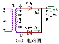 单相全波整流电路