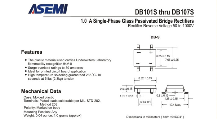 DB107S-ASEMI