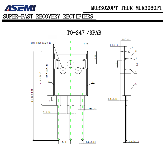 MUR3060PT-ASEMI