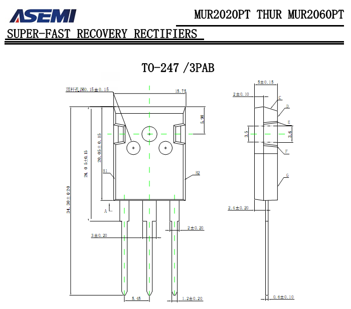 MUR2060PT-ASEMI