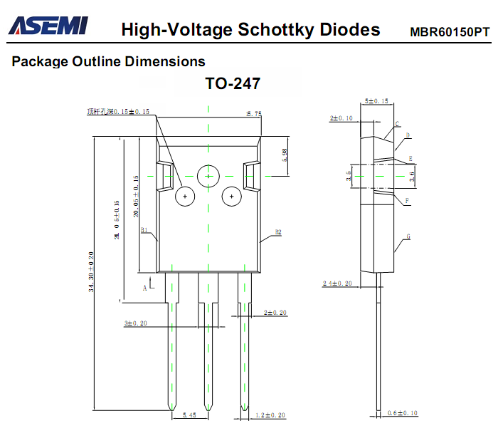 MBR60150PT-ASEMI