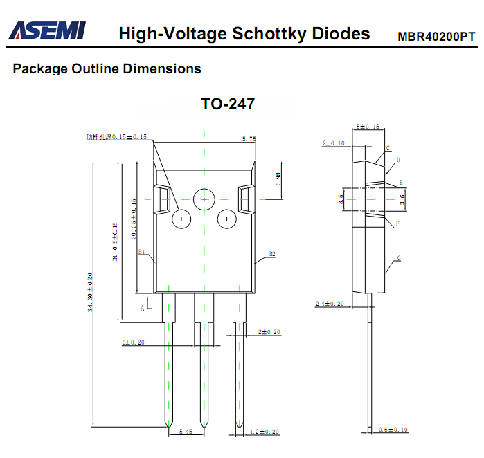 MBR40200PT-ASEMI