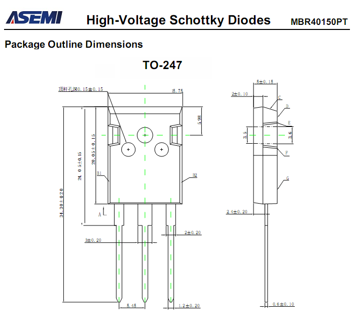 MBR40150PT-ASEMI