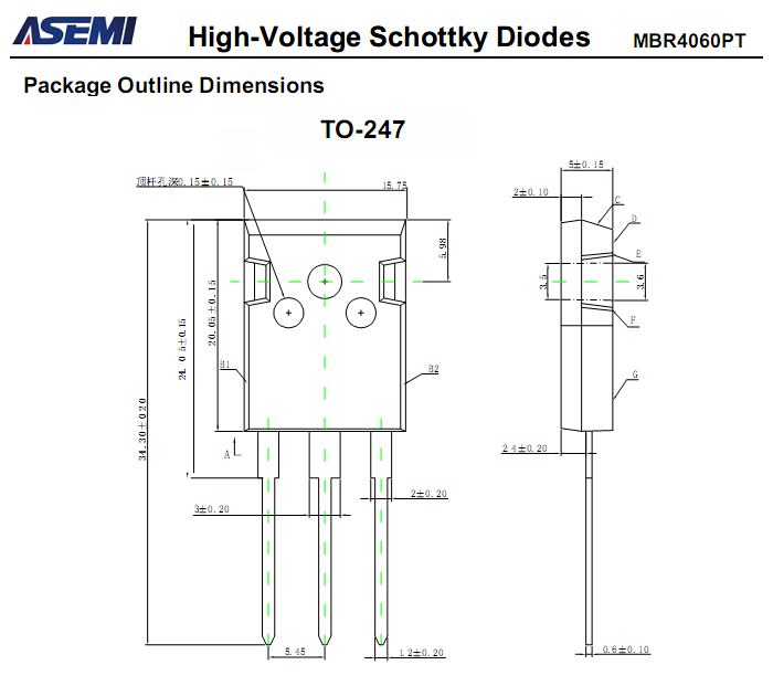 MBR4060PT-ASEMI