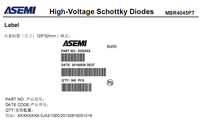 MBR4045PT-ASEMI
