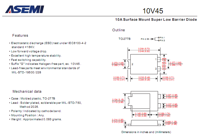 10V45-ASEMI