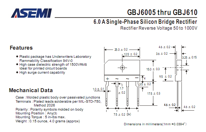 GBJ610-ASEMI