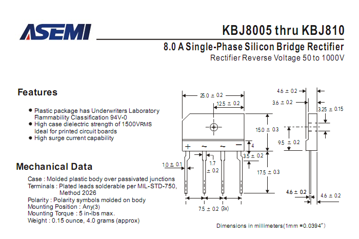 KBJ810-ASEMI