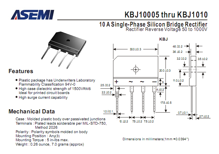 KBJ1010-ASEMI