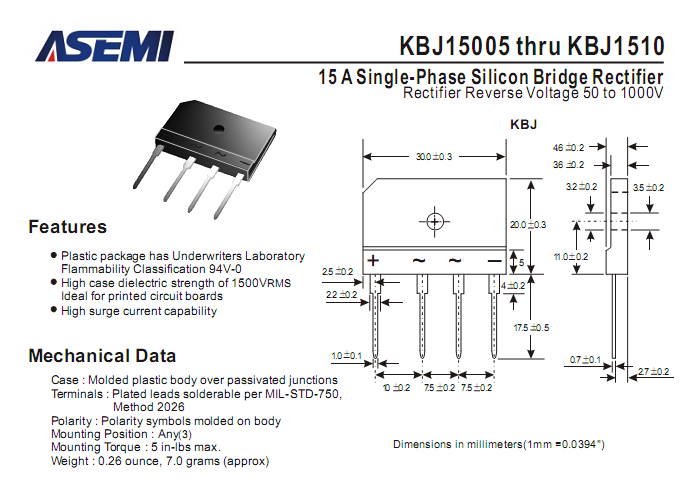KBJ1510-ASEMI