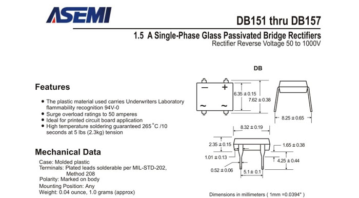 DB157-ASEMI