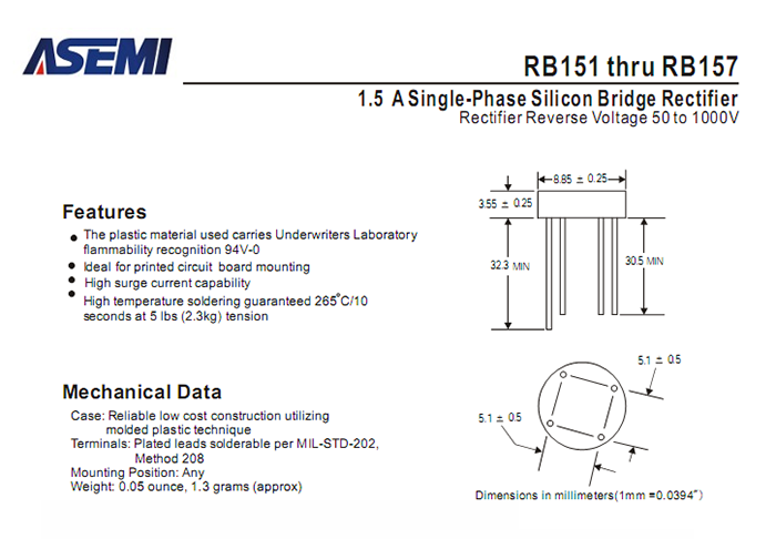 RB157-ASEMI