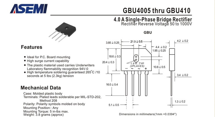GBU406-ASEMI