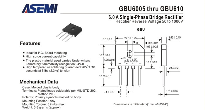 GBU610-ASEMI