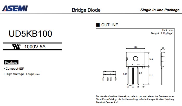 ud5kb100-asemi