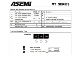 MT5016A ASEMI品牌三相整流方桥规格书