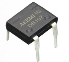 整流桥插件和贴片有什么区别，以DB107和DB107S为例来讲解