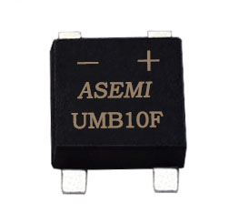 迷你整流桥1A 1000V B7/UMB10F ASEMI原装