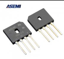 ASEMI集成整流桥型号哪款薄？当属GBU410桥堆