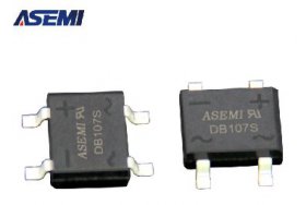 ASEMI整流桥DB107S贴片--50MIL大芯片，不担心发热