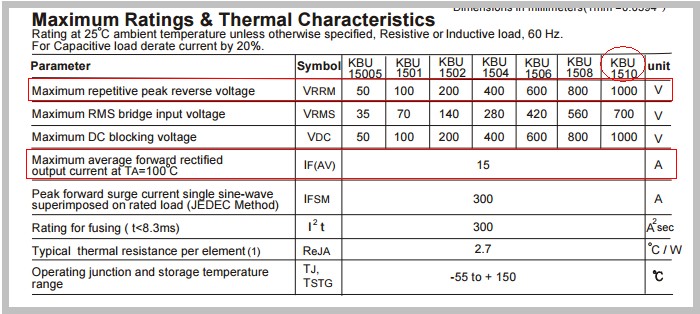 KBU1510-ASEMI