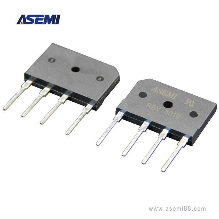 RBV5010,ASEMI集世界最先进的GPP钝化和氩锡电镀工艺于一身!