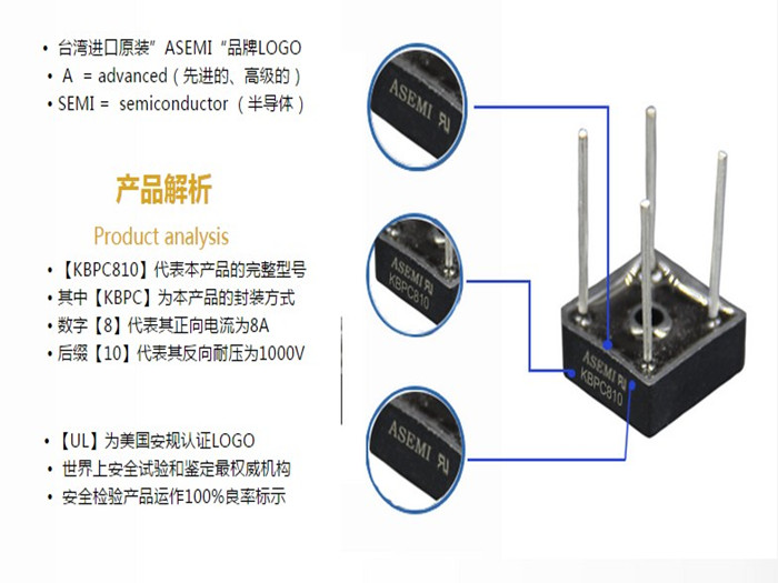 KBPC810为例,带你走进整流桥的世界