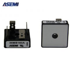 36MB160A整流桥180MIL大芯片 电焊机专用单相桥堆ASEMI原装进口